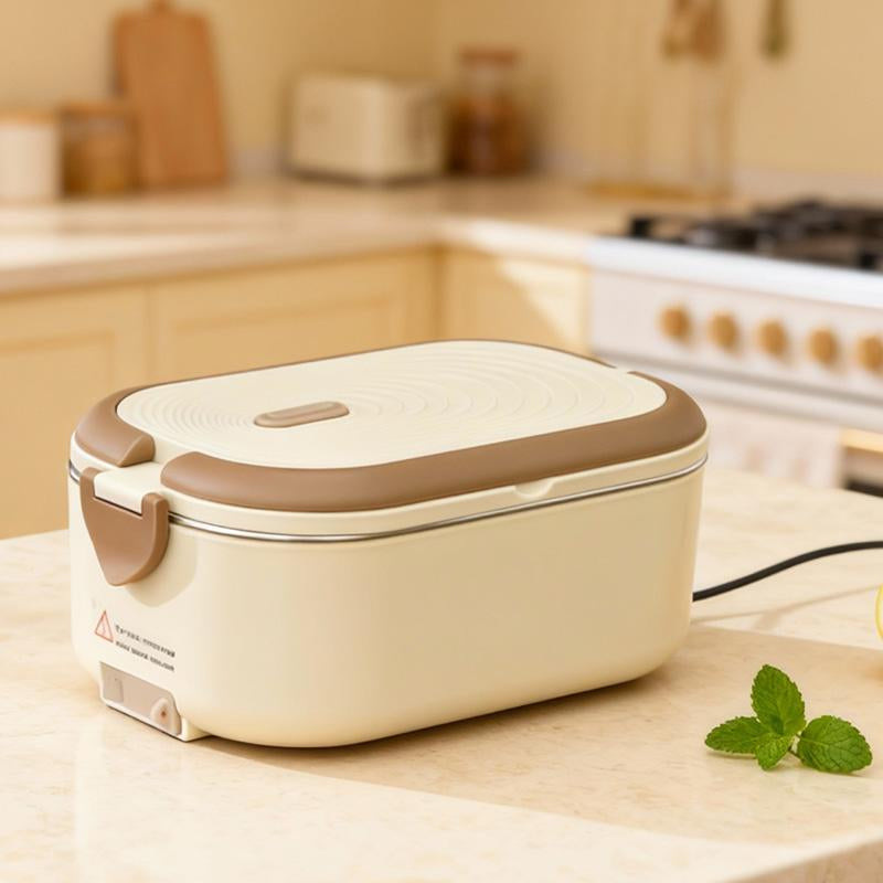 Revolutionize Your Meals On-the-Go with the Stylish 1.2L Electric Lunch Box – Perfect for Office, Travel, and More!