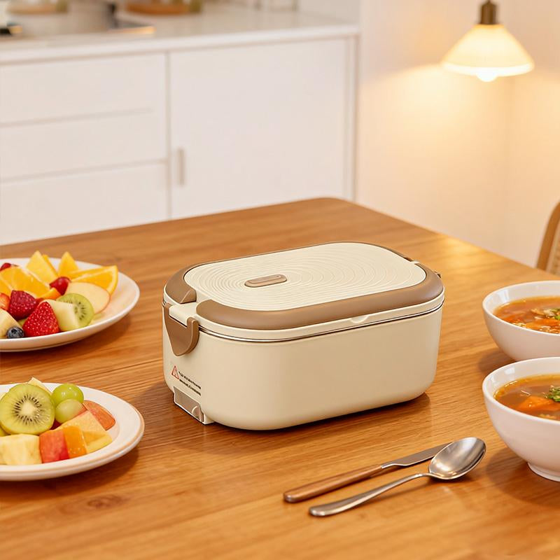 Revolutionize Your Meals On-the-Go with the Stylish 1.2L Electric Lunch Box – Perfect for Office, Travel, and More!