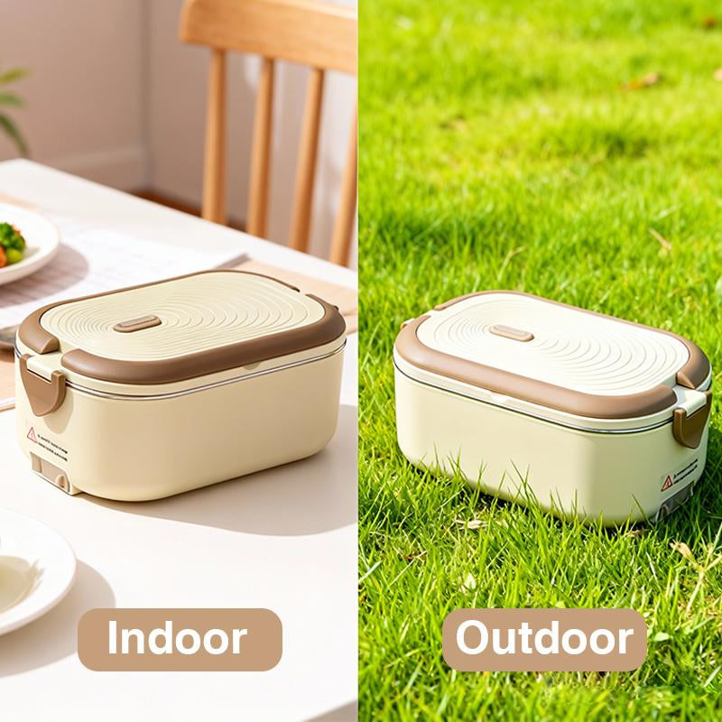Revolutionize Your Meals On-the-Go with the Stylish 1.2L Electric Lunch Box – Perfect for Office, Travel, and More!