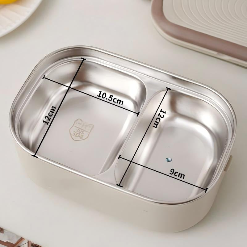 Revolutionize Your Meals On-the-Go with the Stylish 1.2L Electric Lunch Box – Perfect for Office, Travel, and More!
