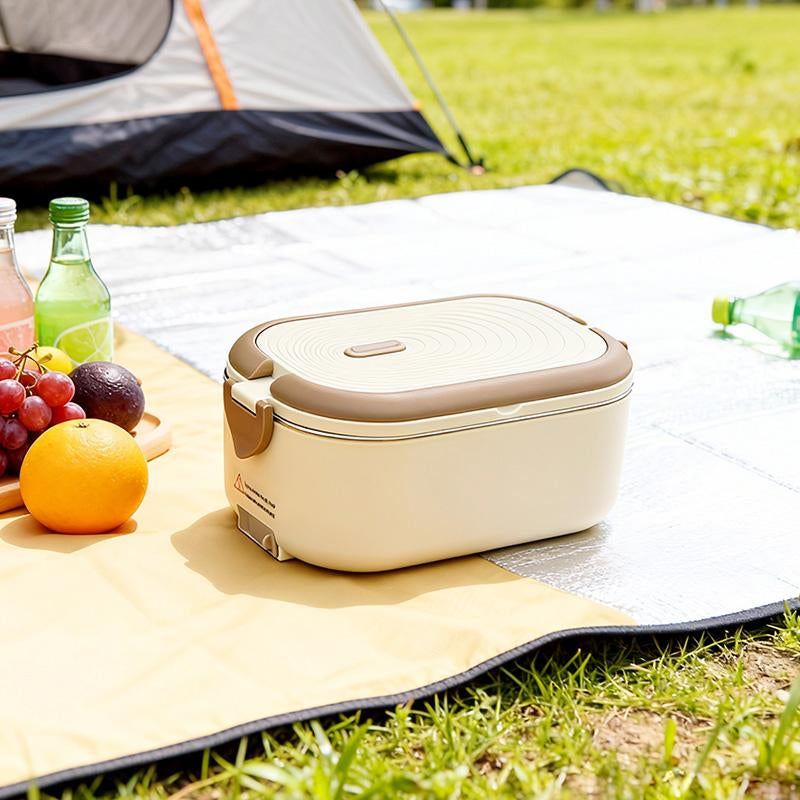 Revolutionize Your Meals On-the-Go with the Stylish 1.2L Electric Lunch Box – Perfect for Office, Travel, and More!