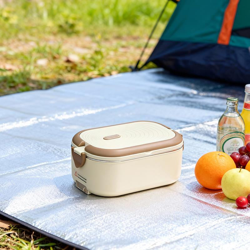 Revolutionize Your Meals On-the-Go with the Stylish 1.2L Electric Lunch Box – Perfect for Office, Travel, and More!